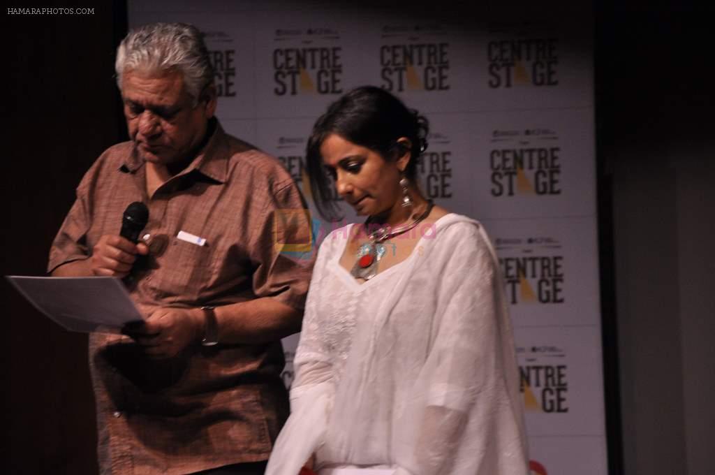 Divya Dutta, Om Puri at NCPA Centrestage festival in NCPA on 27th Nov 2012