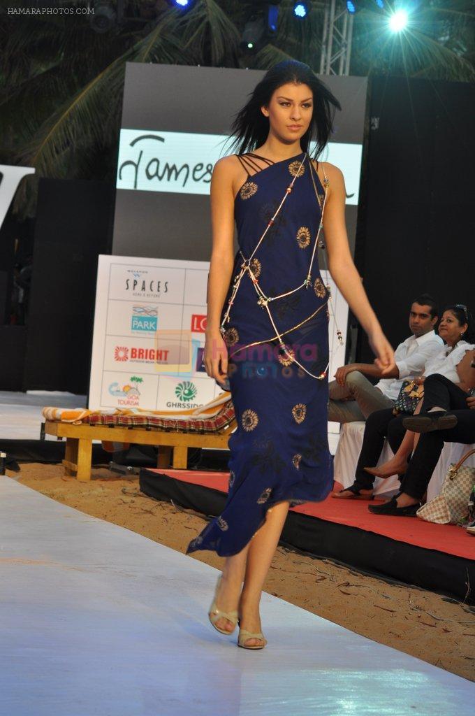 Model walk the ramp for James at IRFW 2012 Day 1 in Goa on 28th Nov 2012