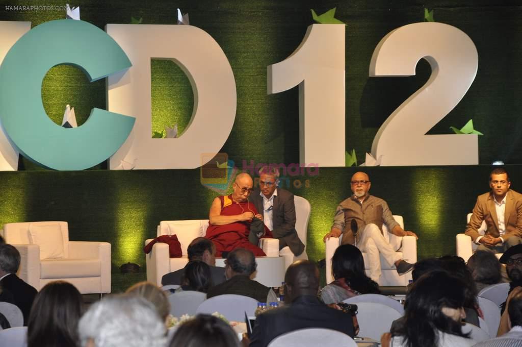Pritish Nandy at World Compassion Day with Dalai Lama in Grand Hyatt, Mumbai on 28th Nov 2012