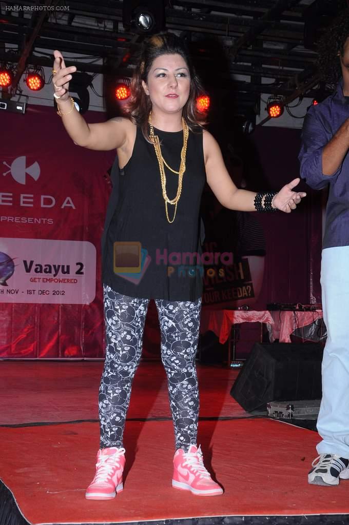 Hard Kaur at NM College fest in Juhu, Mumbai on 28th Nov 2012