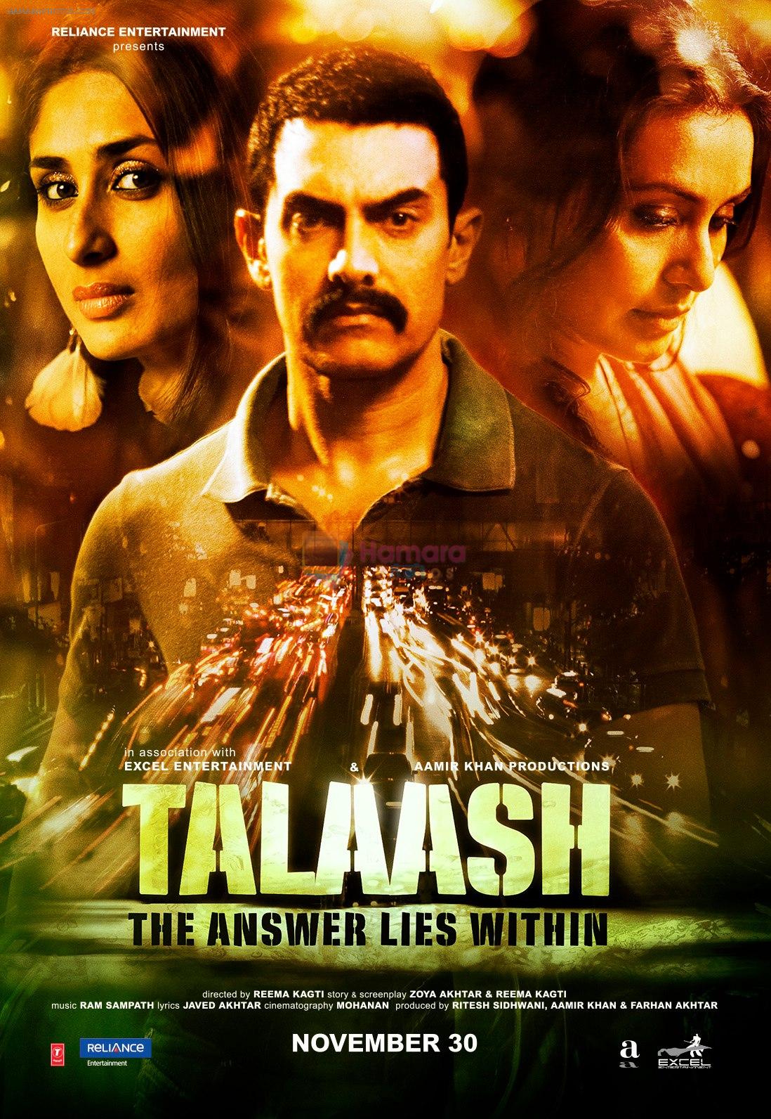 Talaash Movie Poster