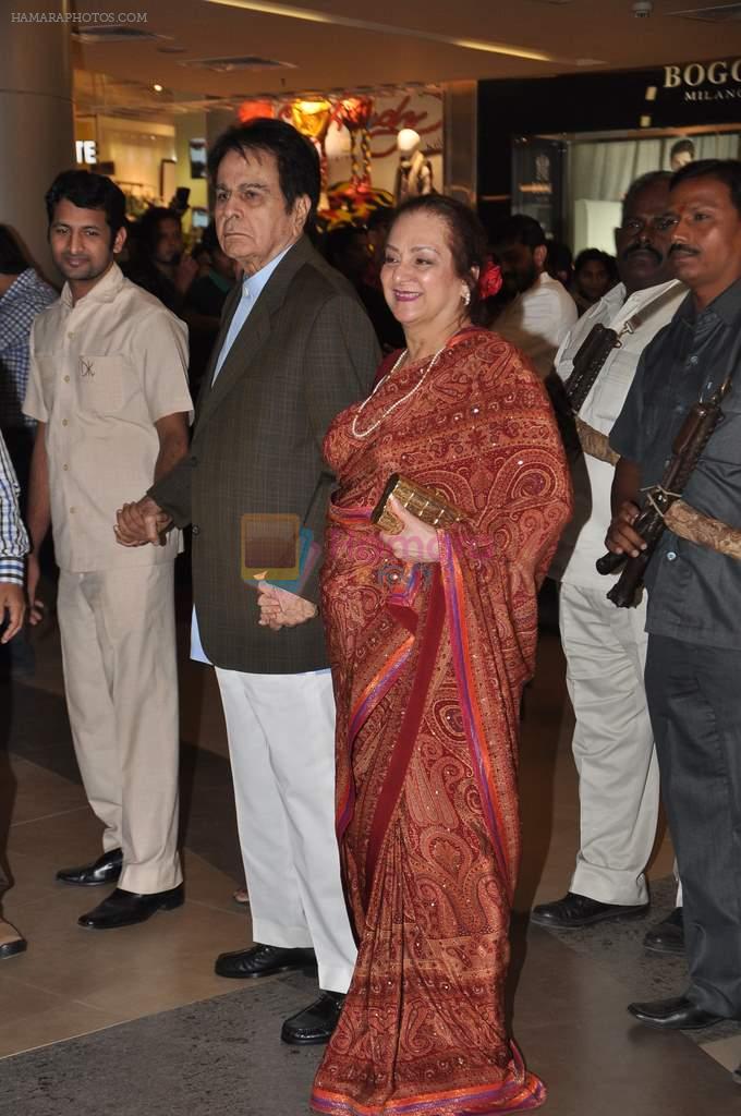 Dilip Kumar, Saira Banu at Talaash film premiere in PVR, Kurla on 29th Nov 2012