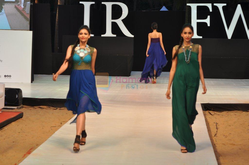 Model walk the ramp for Shruti Sancheti Show at IRFW 2012 in Goa on 1st Dec 2012