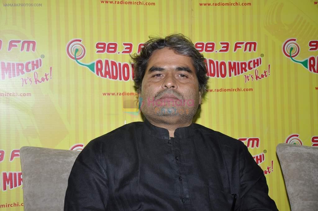 Vishal Bharadwaj at Radio Mirchi in Mumbai on 4th Dec 2012