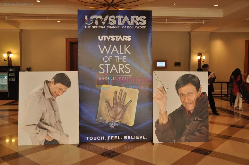 at Walk of fame statue by UTV Stars in J W Marriott, Mumbai on 4th Dec 2012