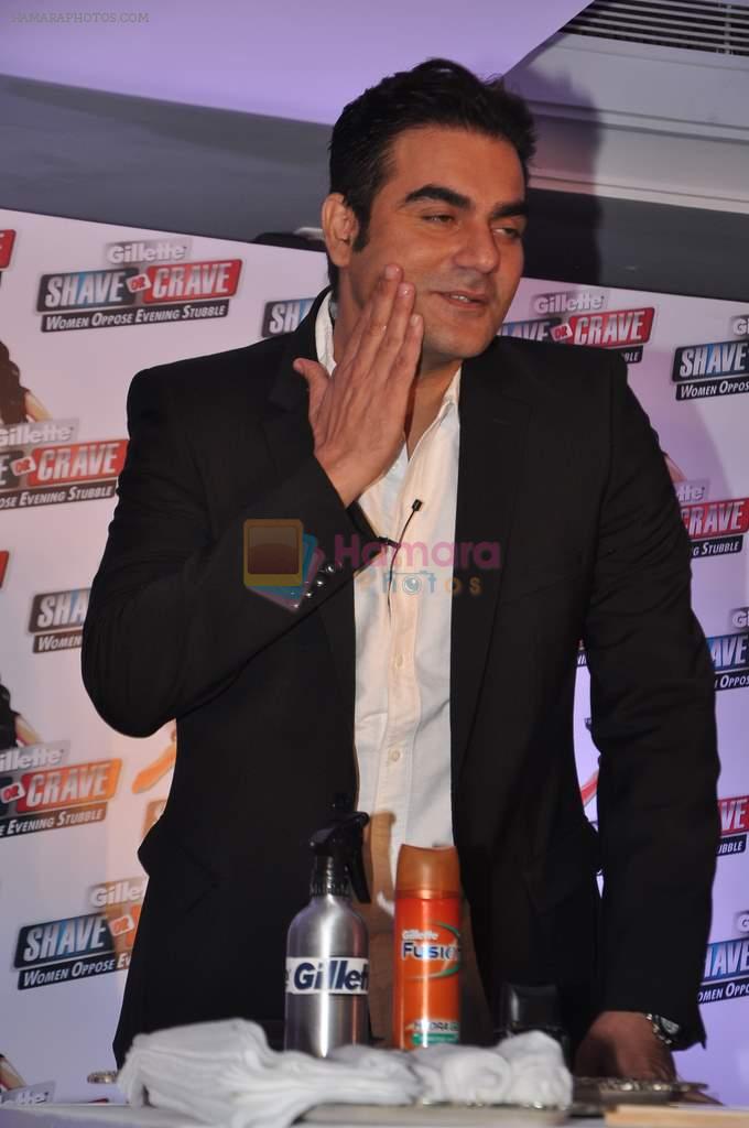 Arbaaz Khan at Gillete event in Trident, Mumbai on 5th Dec 2012