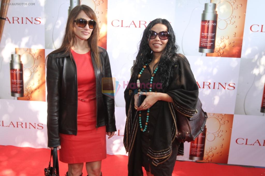 Natasha Mago and Bindiya Murgai at the Launch Of CLARINS Double Serum in Sevilla, The Claridges, New Delhi on 30th Nov 2012