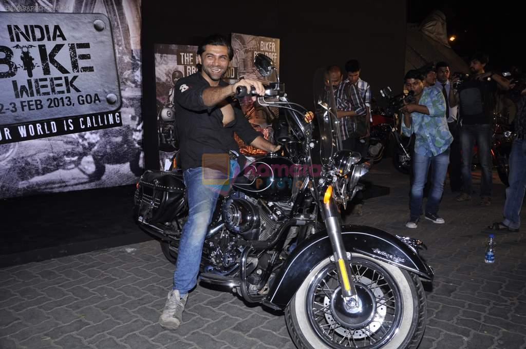 Chetan Hansraj at India Bike week bash in Olive, Mumbai on 5th Dec 2012