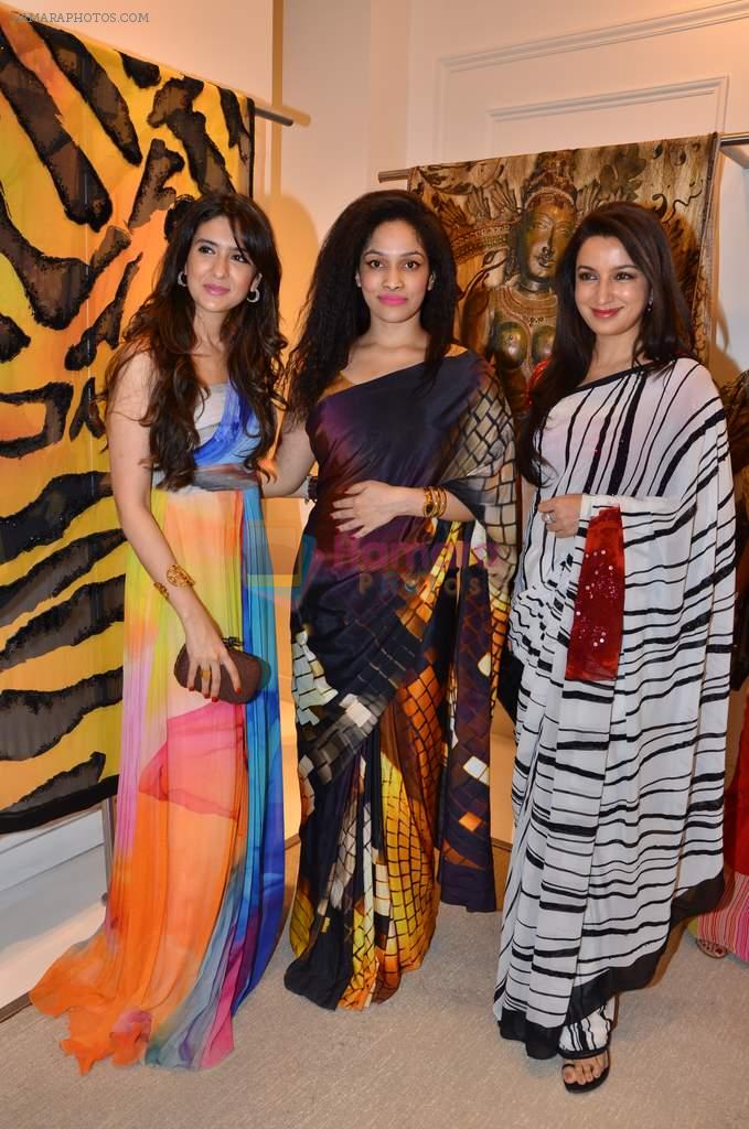 Tisca Chopra, Masaba Gupta at Masaba announced as Fashion Director of Satya Paul brand in Mumbai on 7th Dec 2012