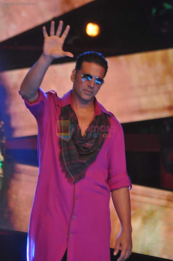 Akshay Kumar on the sets of Big Boss in Lonavla, Mumbai on 7th Dec 2012