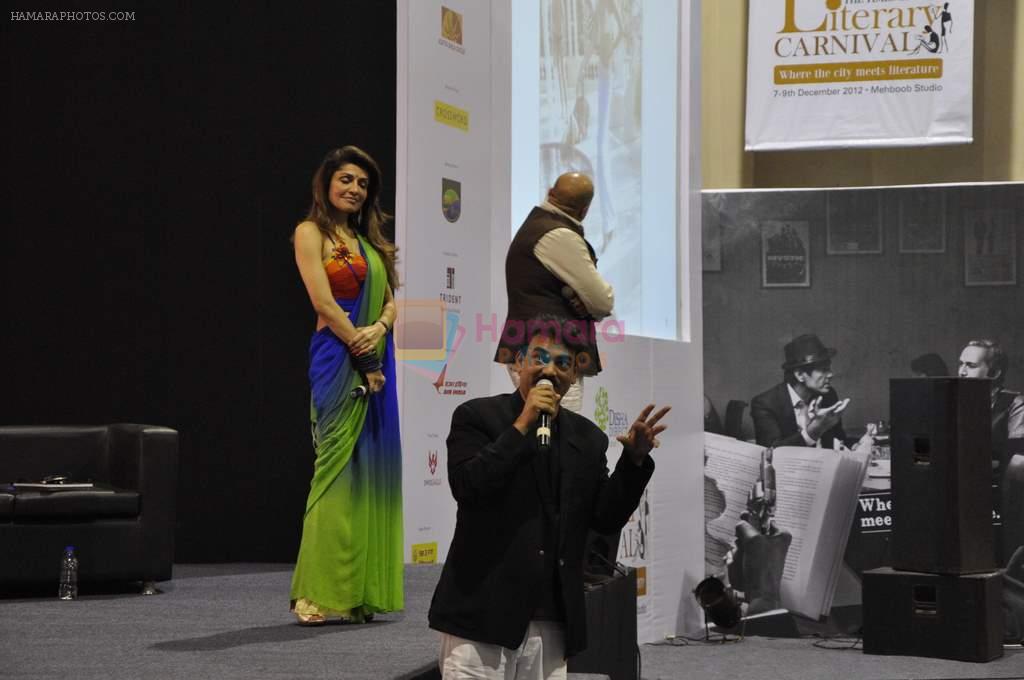 Queenie Dhody, Wendell Rodericks at Times Literature Festival day 2 in Mumbai on 8th Dec 2012