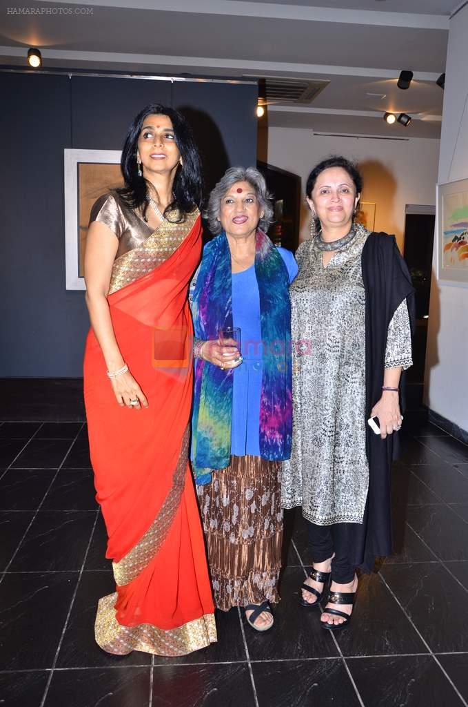 Dolly Tahkore, Tina Tahiliani at Siegward Sprotte exhibition in Tao Art Gallery on 8th Dec 2012