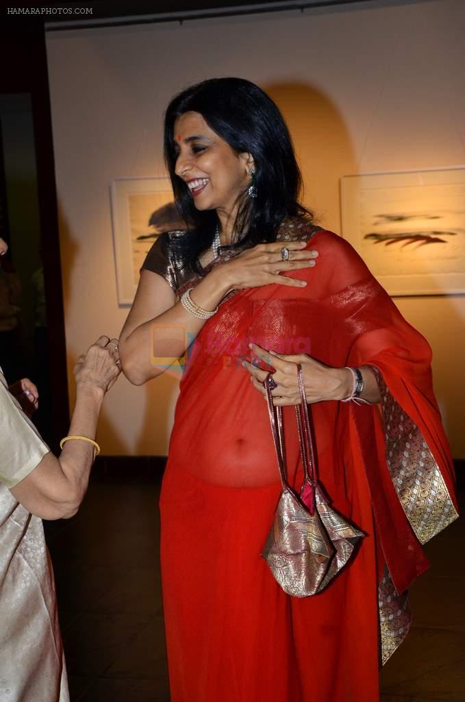 Tina Tahiliani at Siegward Sprotte exhibition in Tao Art Gallery on 8th Dec 2012