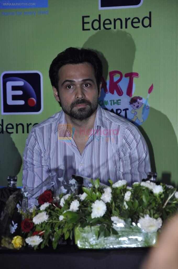 Emraan Hashmi at the launch of edenred vouchers in Bandra, Mumbai on 10th Dec 2012