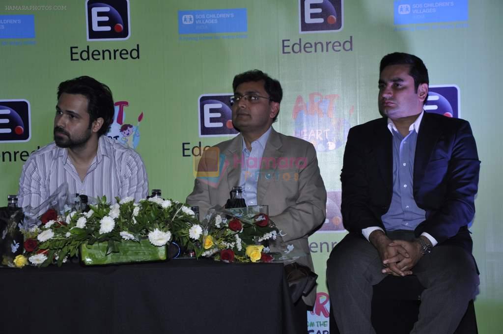 Emraan Hashmi at the launch of edenred vouchers in Bandra, Mumbai on 10th Dec 2012