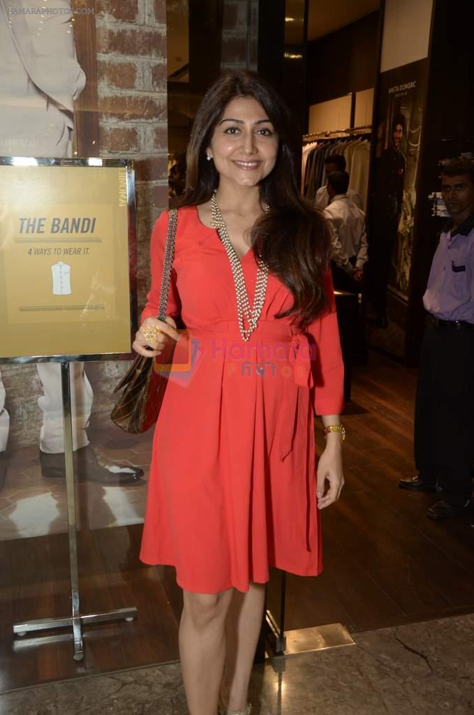 at the launch of Anita Dongre's latest menswear collection in Palladium, Mumbai on 11th Dec 2012