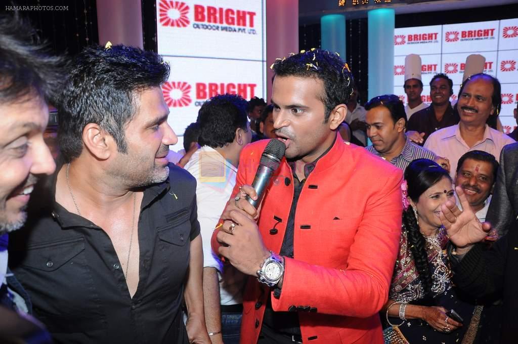at Bright Adverting Anniversary bash in Powai on 11th Dec 2012