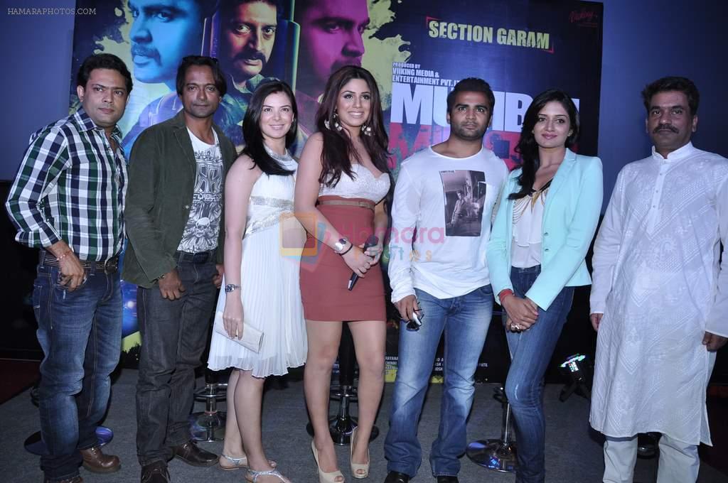 Prashant Narayanan, Gihani Khan, Sachiin Joshi, Vimala Raman, Urvashi Sharma at Mumbai Mirror film launch in PVR, Mumbai on 12th Dec 2012
