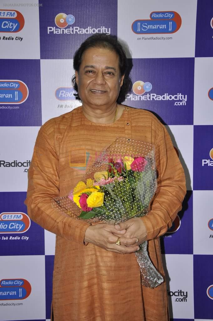 Anup Jalota at Radiocity Smran launch in Bandra, Mumbai on 12th Dec 2012