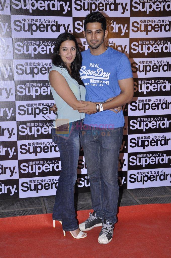 Nikhila Palat, Vivaan Bhathena at the Launch of Superdry in Palladium, Mumbai on 13th Dec 2012