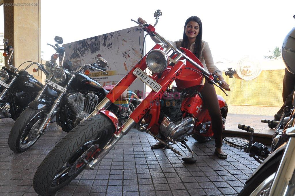 Karishma Tanna at Biker's brunch hosted by JW Marriott in Juhu, Mumbai on 15th Dec 2012