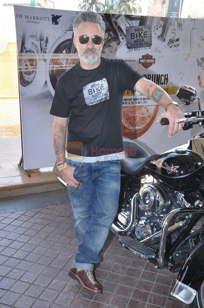 at Biker's brunch hosted by JW Marriott in Juhu, Mumbai on 15th Dec 2012