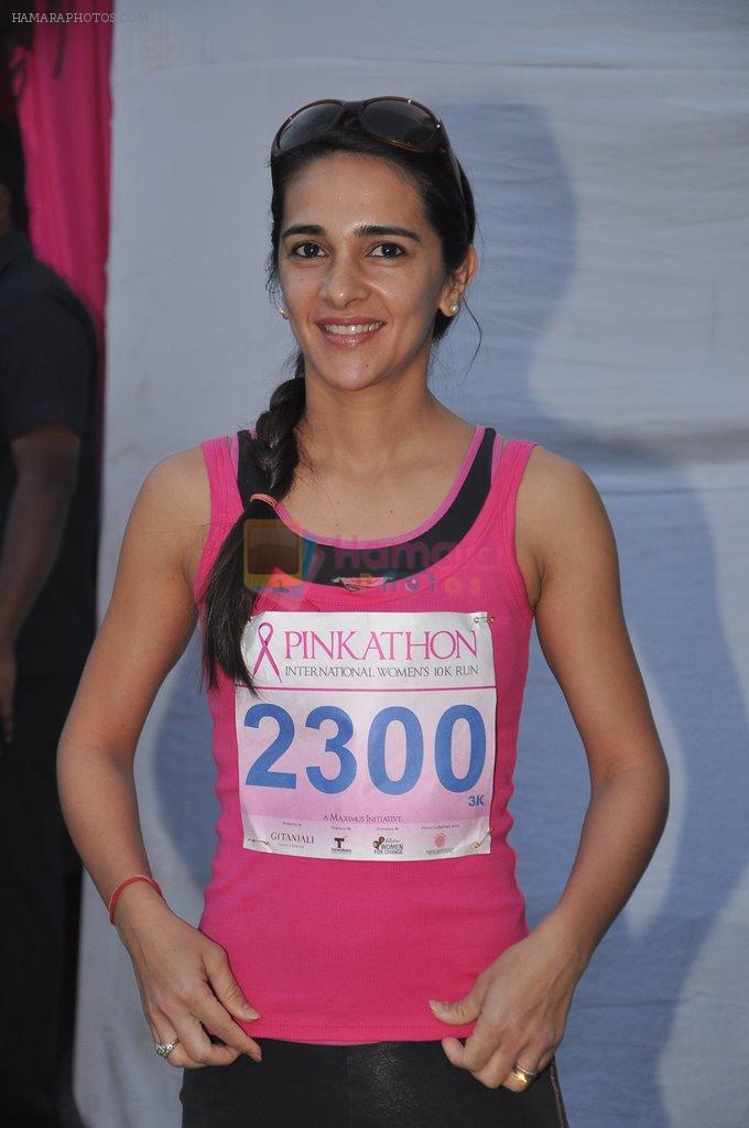 Tara Sharma at Pinkathon Event on BKC, Mumbai on 16th Dec 2012
