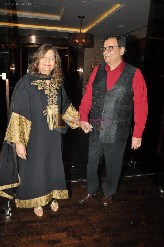 Subhash Ghai at Shatrughan Sinha's dinner for doctors of Ambani hospital who helped him recover on 16th Dec 2012