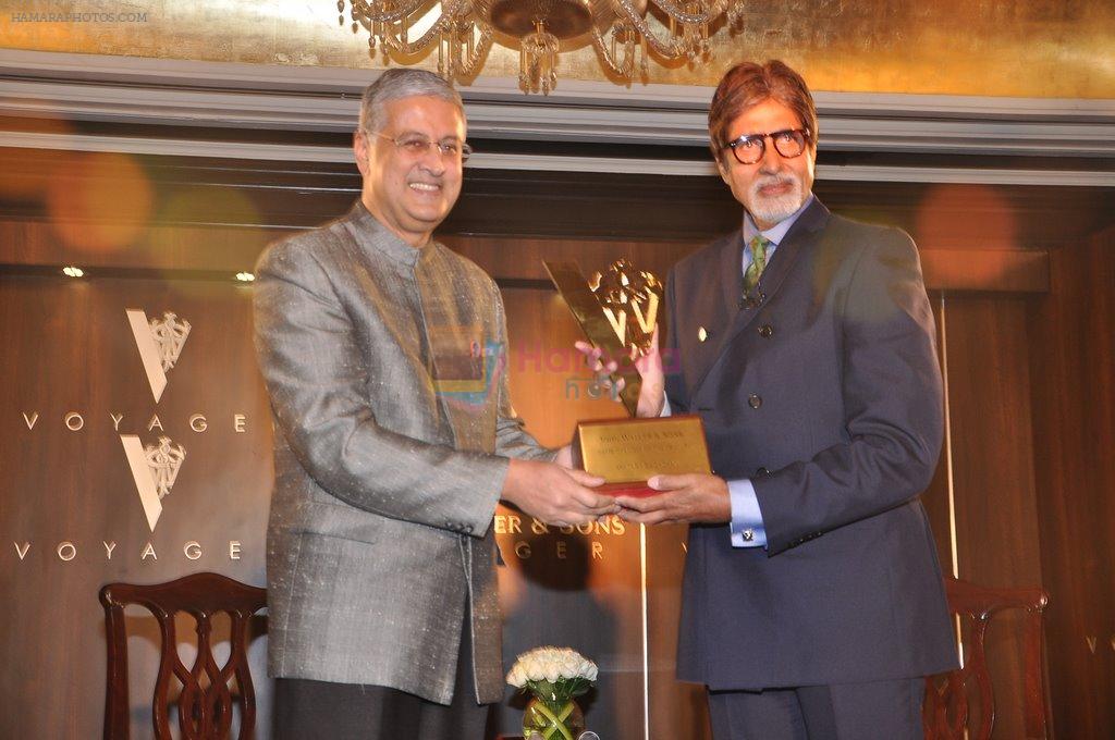 Amitabh Bachchan at Jhonny Walker Voyager award in Taj Hotel, Mumbai on 16th Dec 2012