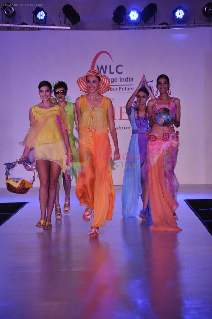 at Chimera fashion show of WLC College in Mumbai on 18th Dec 2012