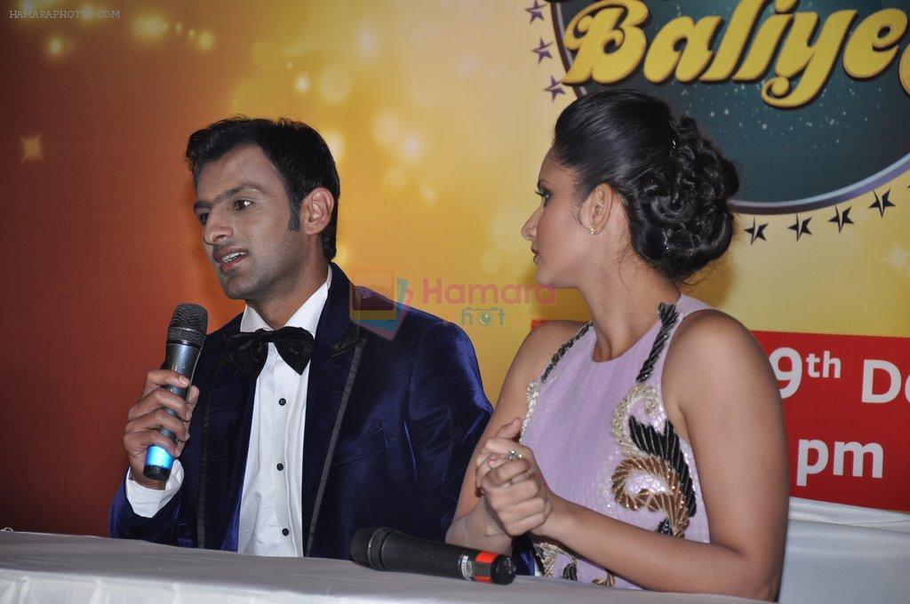 Sania Mirza, Shoaib Malik for Nach Baliye 5 in Filmistan, Mumbai on 19th Dec 2012