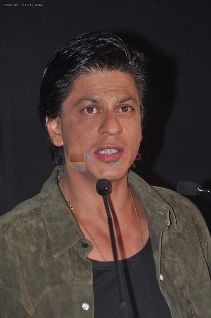 Shahrukh Khan at Zee Cine Awards press meet in Panchgani, Mumbai on 19th Dec 2012