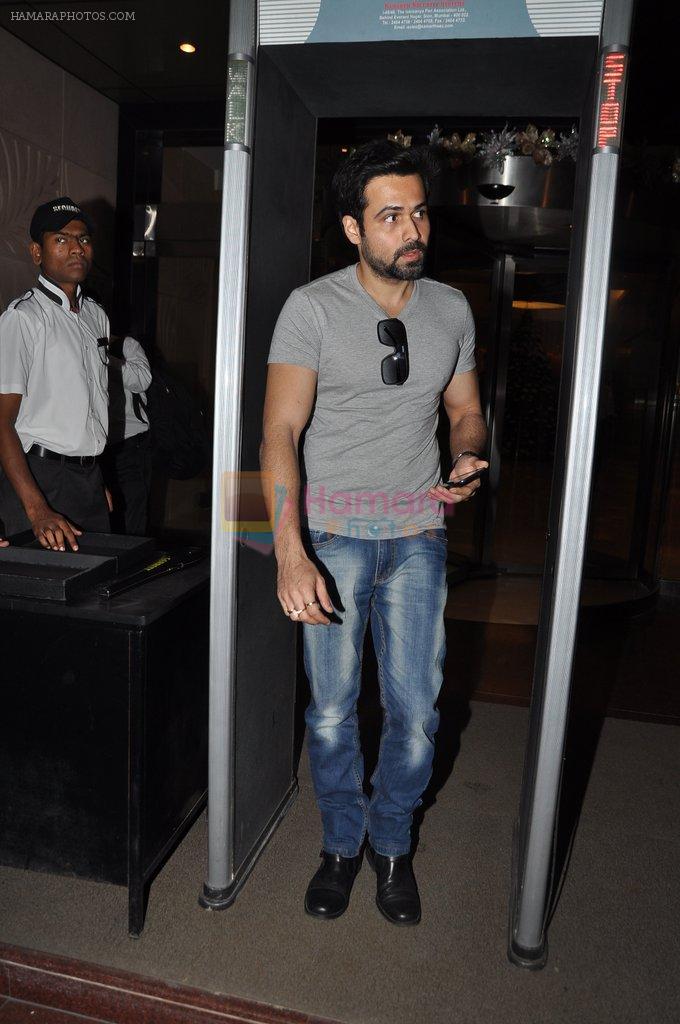 Emraan Hashmi snapped at Novotel, Mumbai on 19th Dec 2012