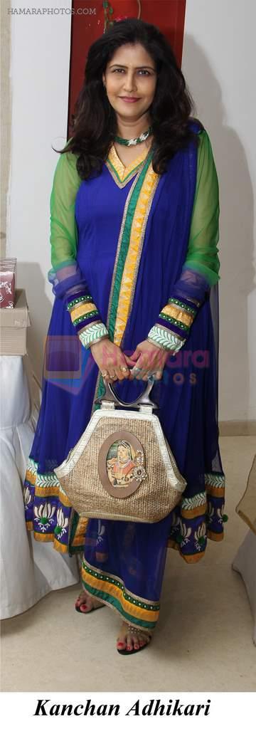 Kanchan Adhikari at Roahn Palshetkar ceremony in Mumbai on 19th Dec 2012