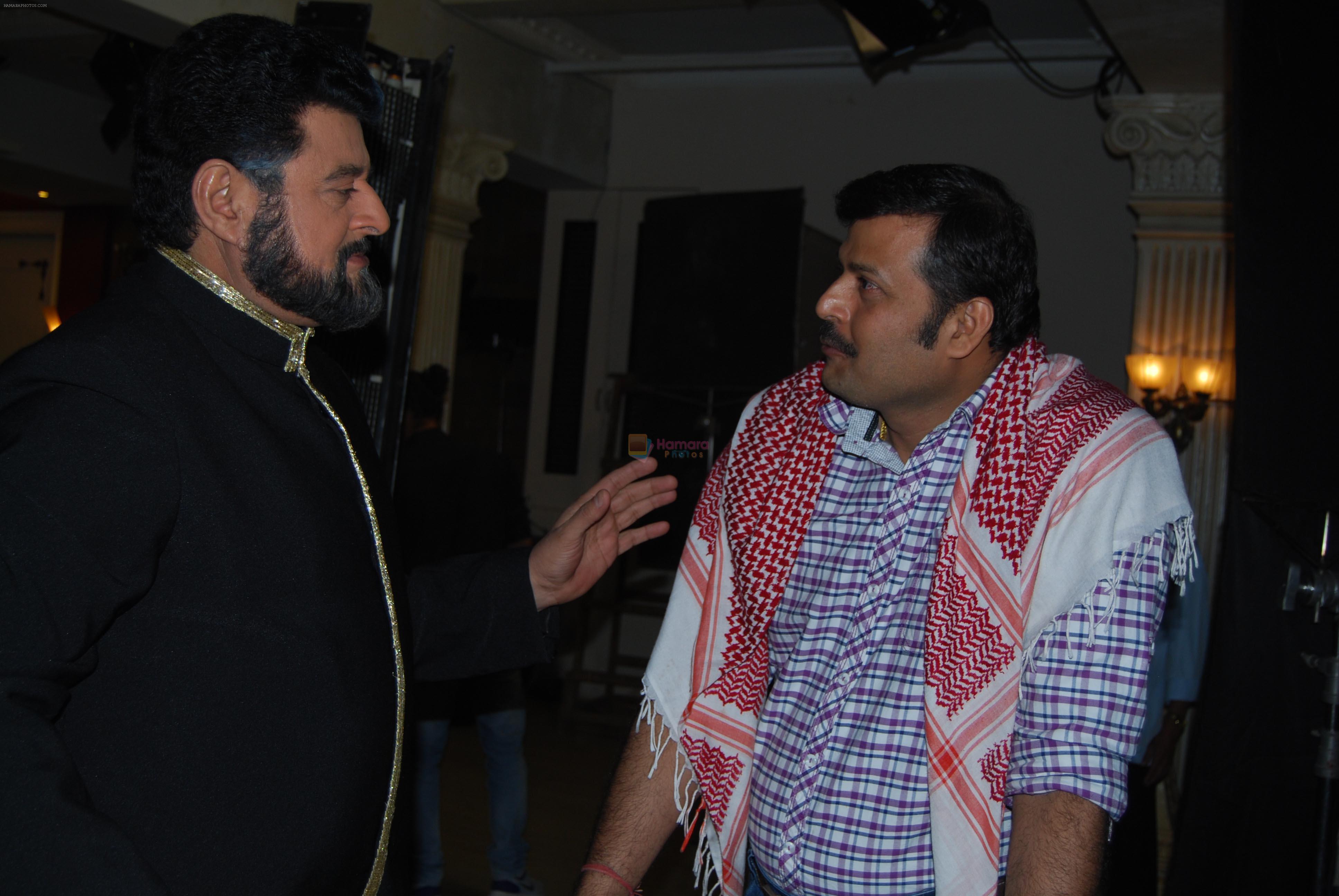 Gajendra Chauhan & Roopesh Rai Sikand at the launh on Tv Serial Abhi Na Jao Chhod kar in Future Studio Goregaon east on 19th Dec 2012