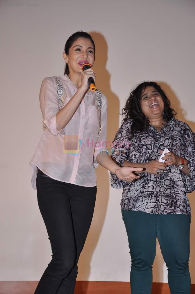 Anushka Sharma at Mood Indigo in Powai, Mumbai on 22nd Dec 2012
