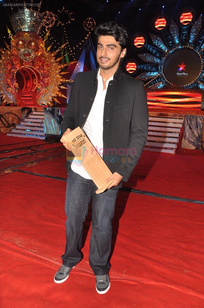 Arjun Kapoor at Big Star Awards on 16th Dec 2012