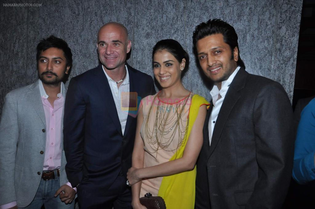 reitesh genelia with andre aggasi