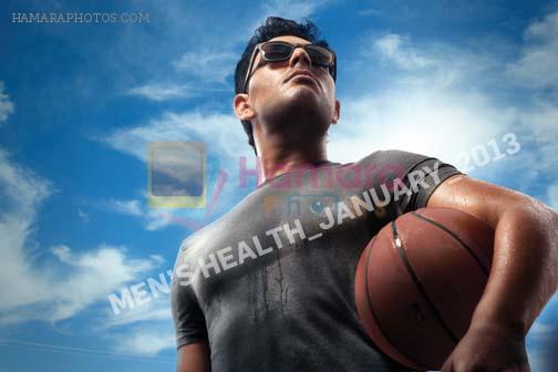 Yuvraj Singh on the cover of Men's Health Magazine Jan 2013