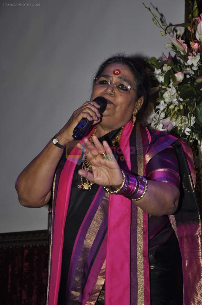 Usha Uthup at Vagina Monologues Charity dinner in Canvas, Mumbai on 6th Jan 2013