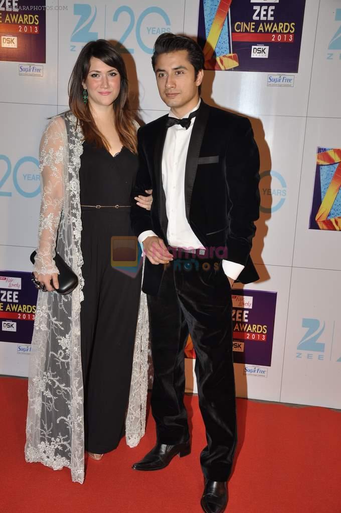 at Zee Awards red carpet in Mumbai on 6th Jan 2013