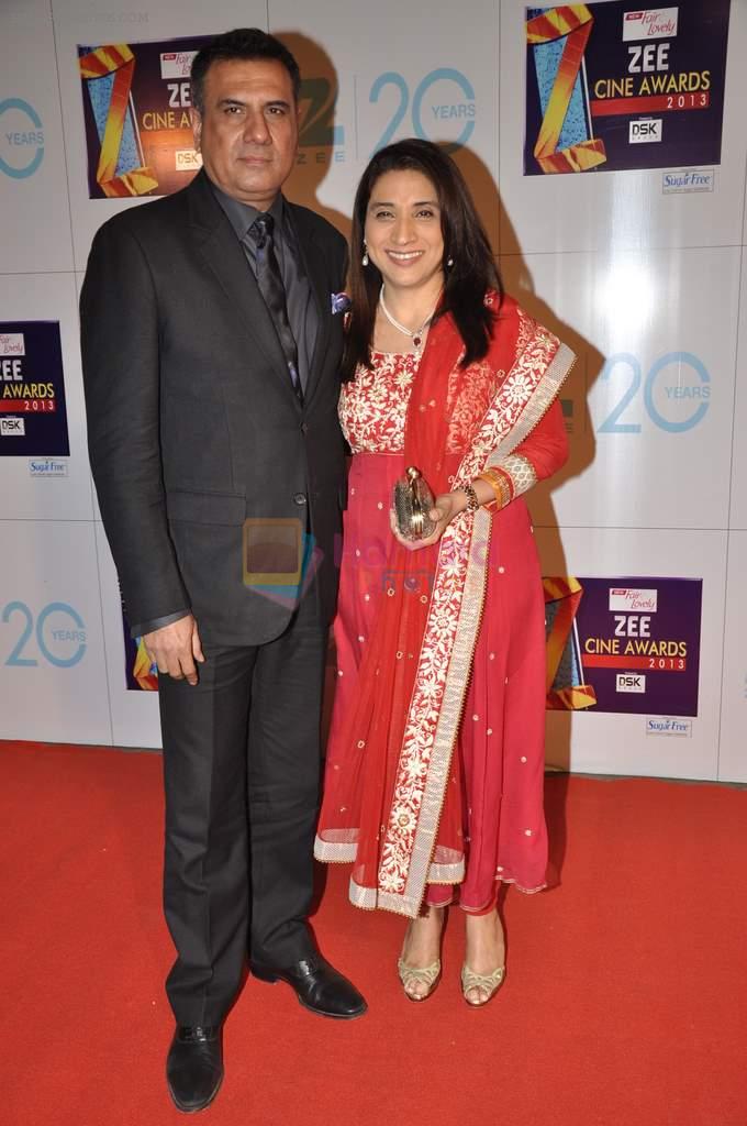 Boman Irani at Zee Awards red carpet in Mumbai on 6th Jan 2013
