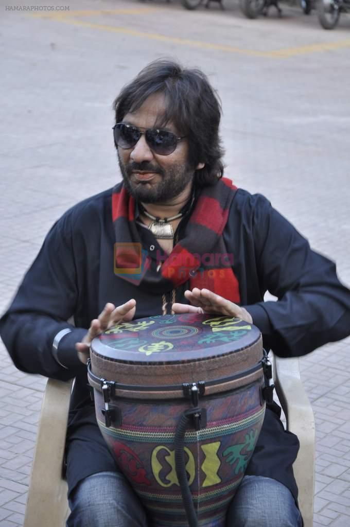 Roop Kumar Rathod at Rock on Hindustan video shoot in Mumbai on 7th Jan 2013