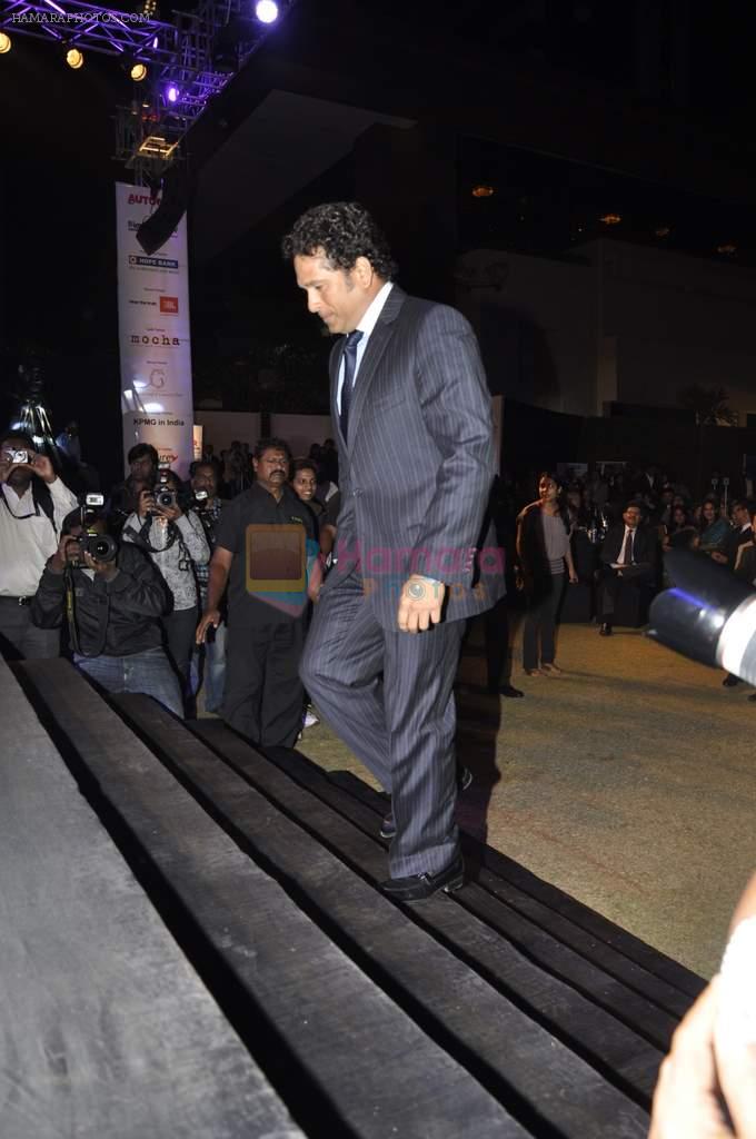Sachin Tendulkar at Bloomberg Auto Car Awards in Taj Land's End, Mumbai on 9th Jan 2013