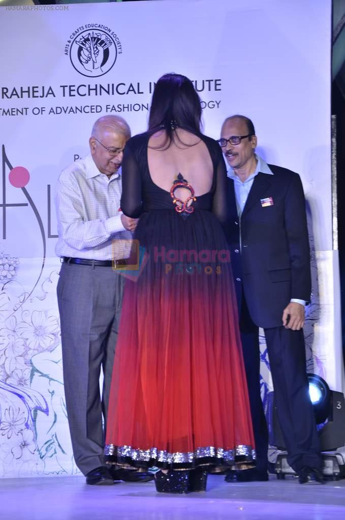 Nisha Jamwal at LS Raheja Technical's Alchemy 2013 Fashion Show in Mumbai on 9th Jan 2013