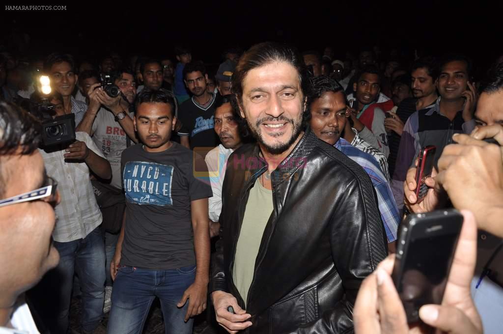 Chunky Pandey at Hrithik's yacht party in Mumbai on 9th Jan 2013