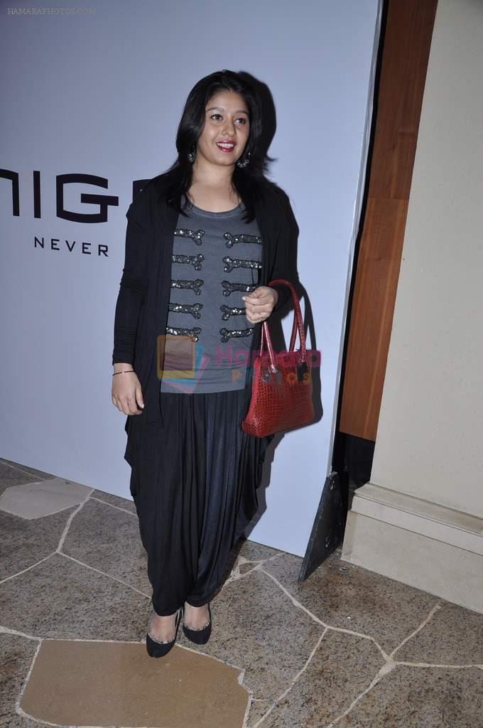 Sunidhi Chauhan at Relaunch of Enigma hosted by Krishika Lulla in J W Marriott, Mumbai on 11th Jan 2013