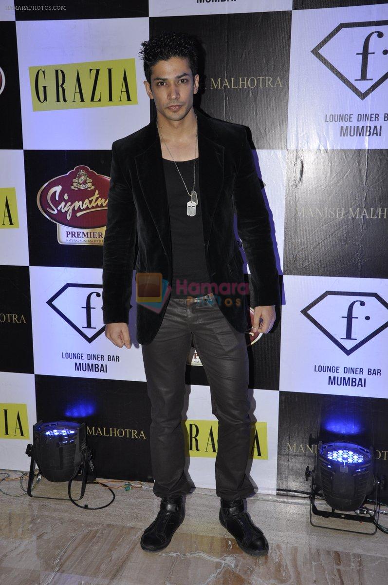 Muzammil Abrahim at Manish Malhotra event in F bar, Mumbai on 11th Jan 2013