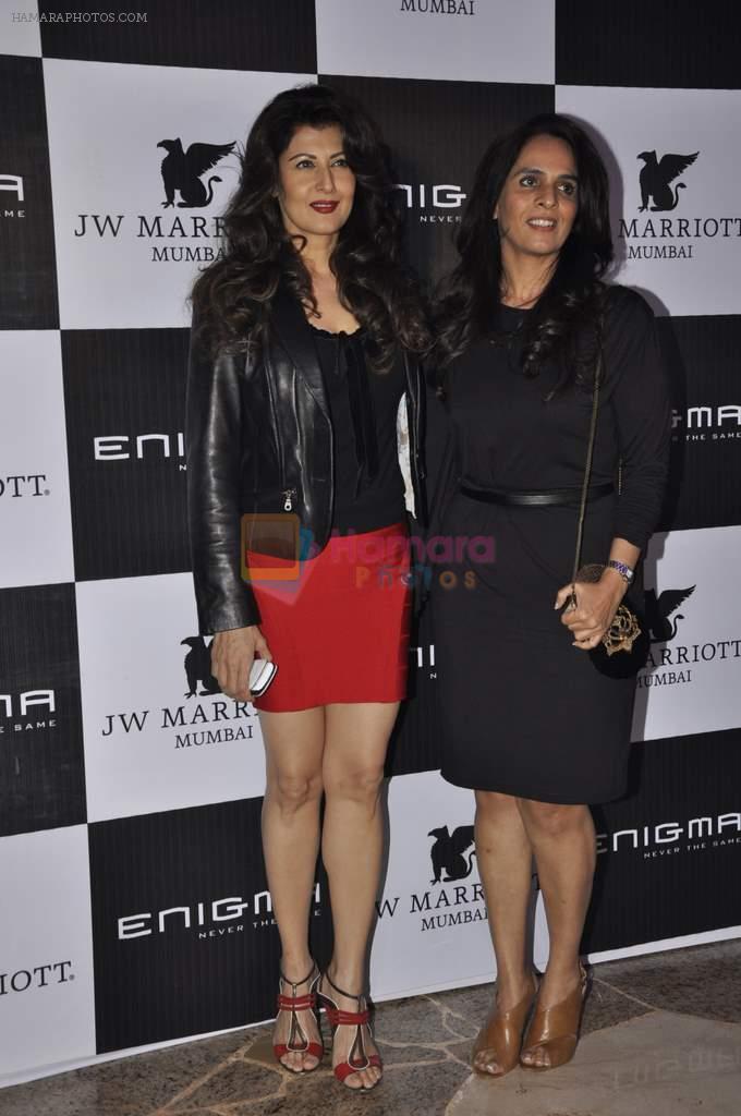 Sangeeta Bijlani at Relaunch of Enigma hosted by Krishika Lulla in J W Marriott, Mumbai on 11th Jan 2013