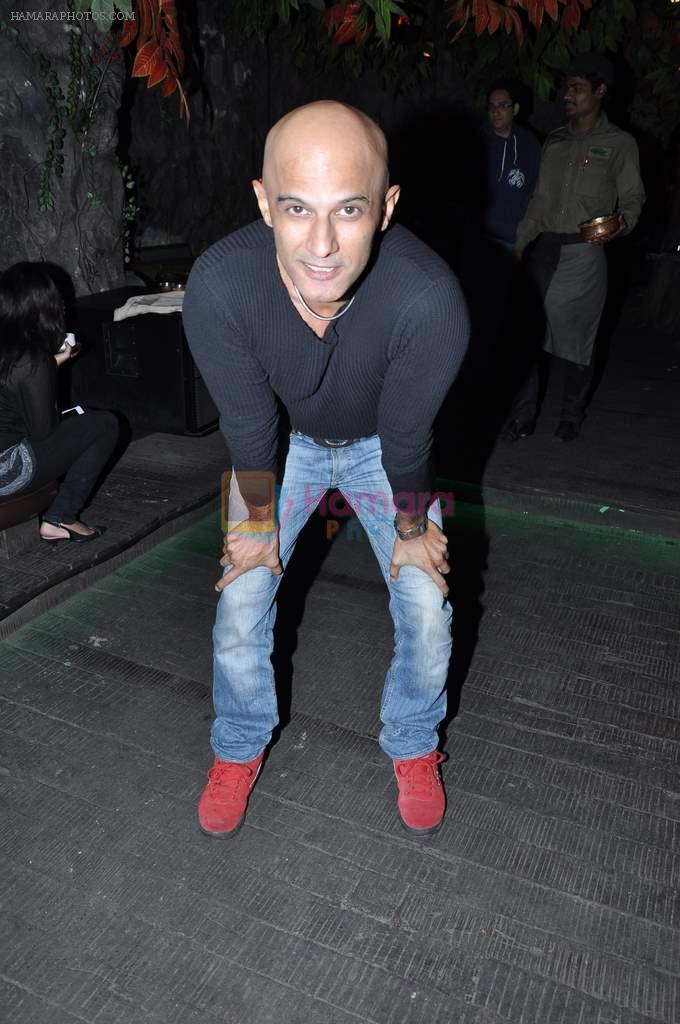 Rajesh Khera at Buddy Project's hundred episodes party in Rainforest restaurant, Mumbai on 11th Jan 2013